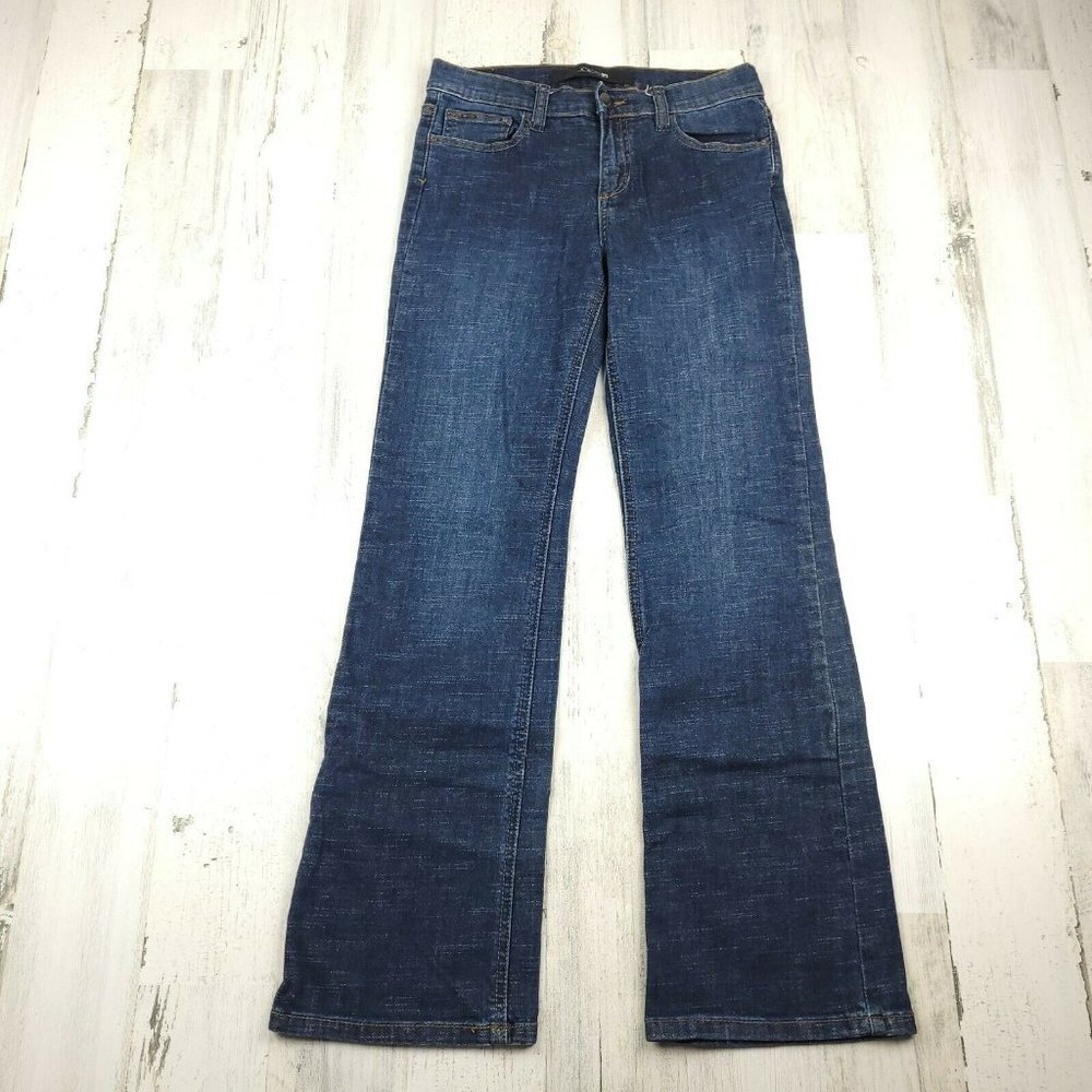 Joe’s Jeans Kids Clive Bootcut Dark Wash Jeans Size 12 Petite Stretch Denim